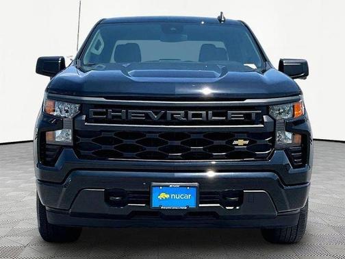 Black 2023 Chevrolet Silverado 1500 Custom