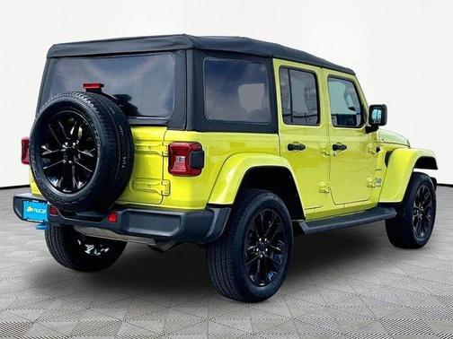 Gray 2022 Jeep Wrangler Unlimited 4xe Sahara