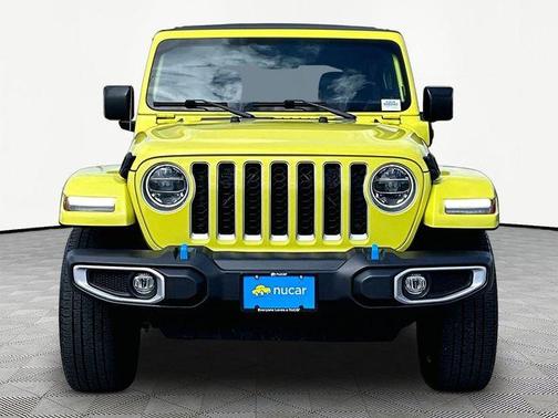 Gray 2022 Jeep Wrangler Unlimited 4xe Sahara