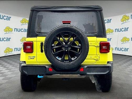 Gray 2022 Jeep Wrangler Unlimited 4xe Sahara