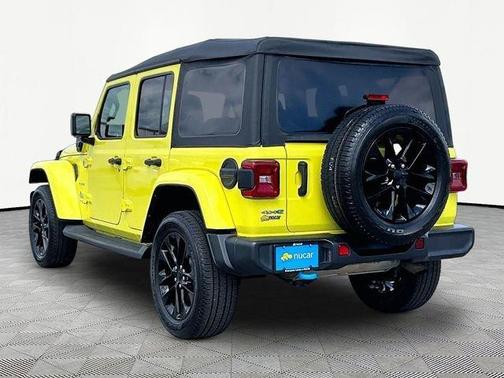 Gray 2022 Jeep Wrangler Unlimited 4xe Sahara