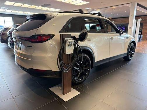 Rhodium White Premium 2026 Mazda CX-90 PHEV Premium Sport