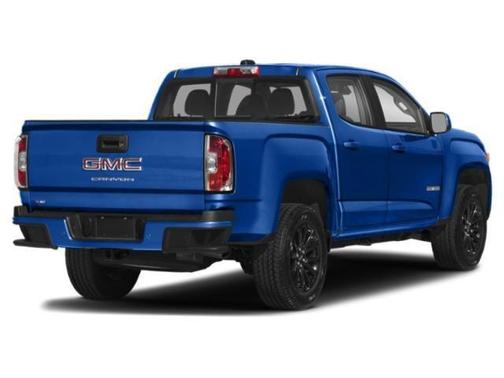 Blue 2022 GMC Canyon Elevation
