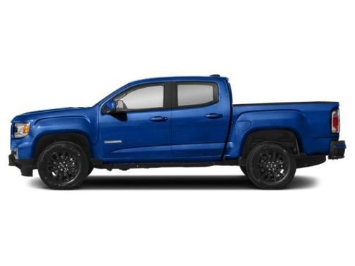 Blue 2022 GMC Canyon Elevation