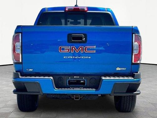 Blue 2022 GMC Canyon Elevation