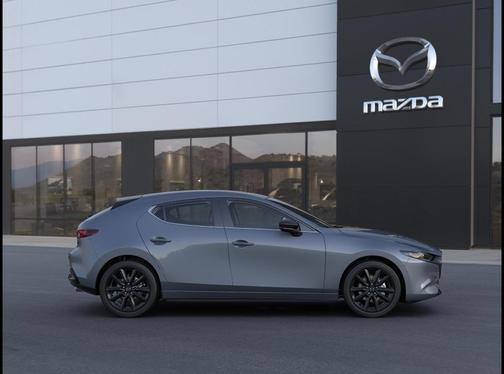 Gray 2026 Mazda Mazda3 2.5 S Carbon Edition