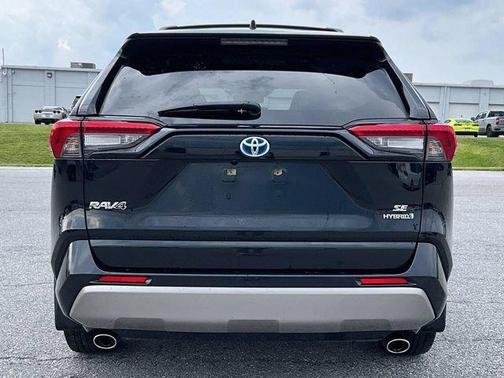 Black 2023 Toyota RAV4 Hybrid SE