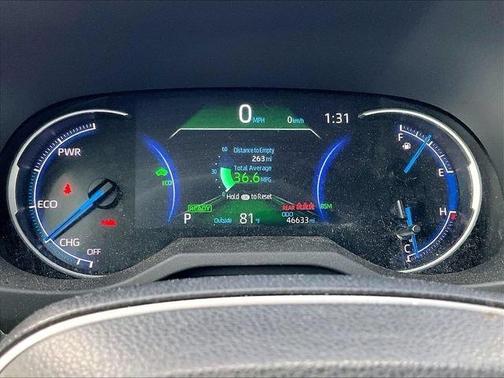 Black 2023 Toyota RAV4 Hybrid SE