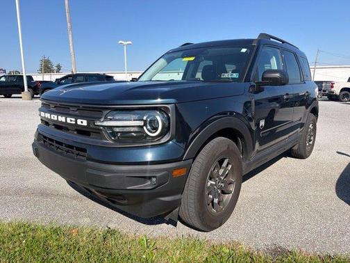 Blue 2022 Ford Bronco Sport Big Bend