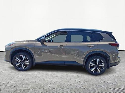 Dk Beige Blk 2024 Nissan Rogue SL
