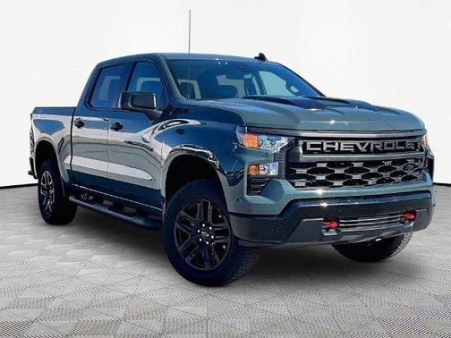 Gray 2026 Chevrolet Silverado 1500 Custom Trail Boss