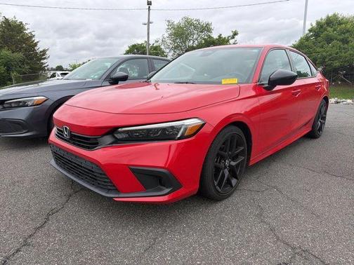Red 2022 Honda Civic Sport