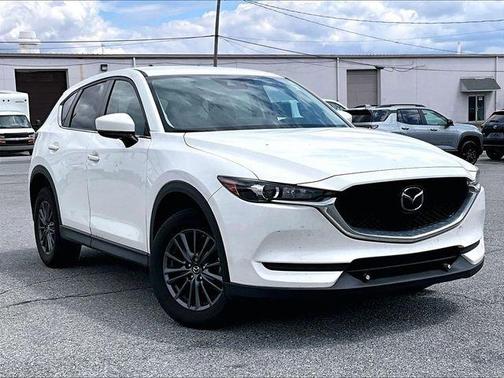 Snowflake White Pearl 2021 Mazda CX-5 Touring