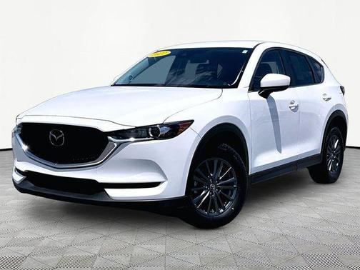 Snowflake White Pearl 2021 Mazda CX-5 Touring