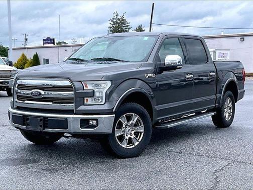 Gray 2015 Ford F-150 Lariat