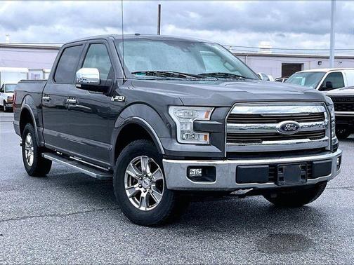 Gray 2015 Ford F-150 Lariat
