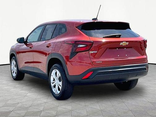 Orange 2024 Chevrolet Trax LS
