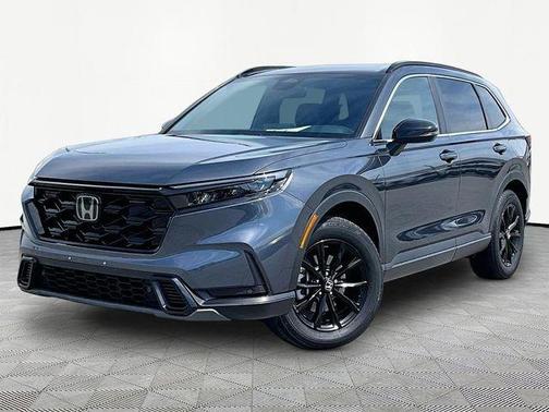 Gray 2025 Honda CR-V Hybrid Sport-L