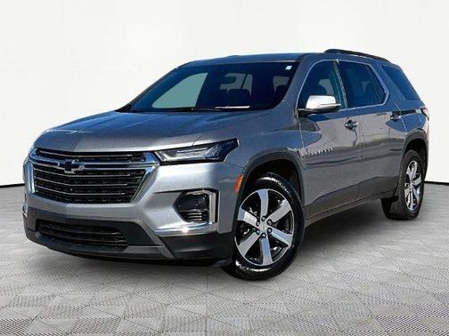 Gray 2023 Chevrolet Traverse LT Leather