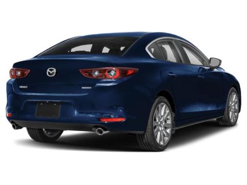 Deep Crystal Blue Mica 2026 Mazda Mazda3 FWD w/Preferred Package
