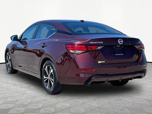 Rosewood Metallic 2023 Nissan Sentra SV