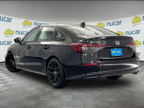 Black 2025 Honda Civic Sport