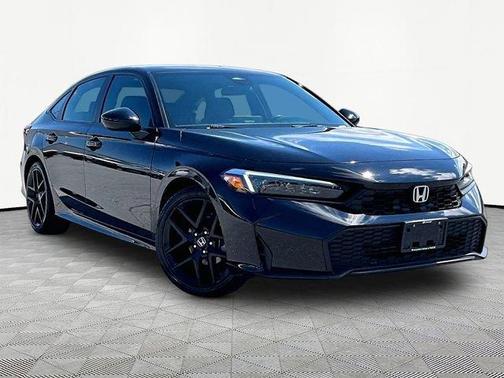 Black 2025 Honda Civic Sport