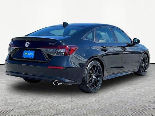 Black 2025 Honda Civic Sport