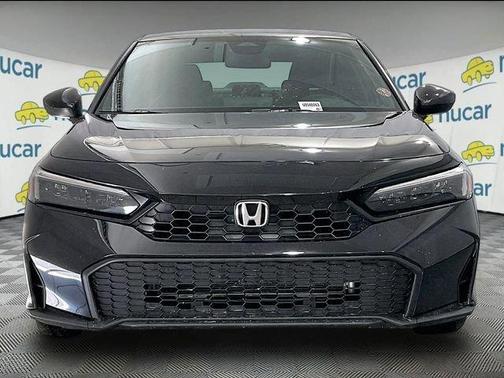 Black 2025 Honda Civic Sport
