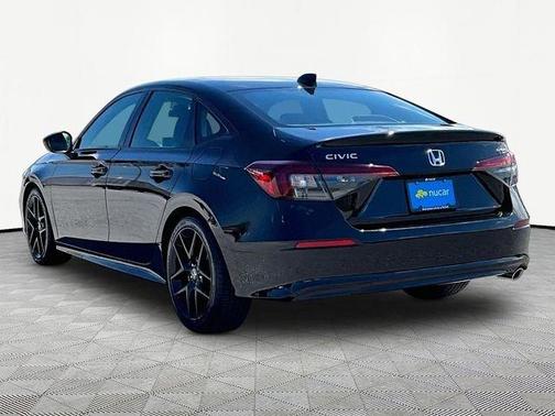 Black 2025 Honda Civic Sport