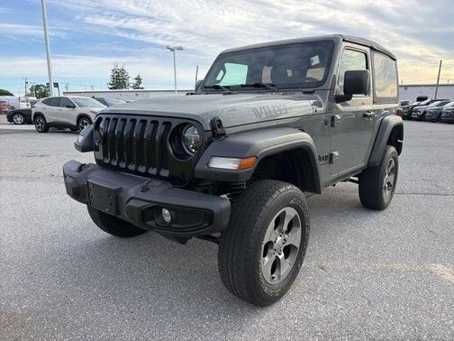 Gray 2021 Jeep Wrangler Sport