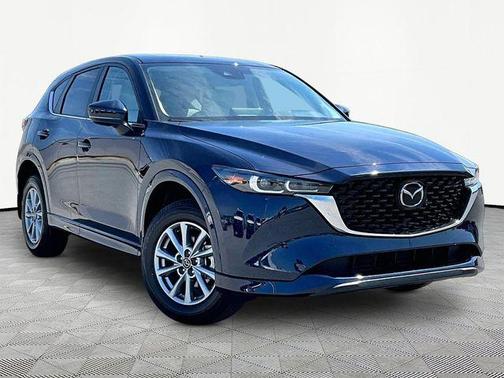 Deep Crystal Blue Mica 2025 Mazda CX-5 2.5 S Preferred Package
