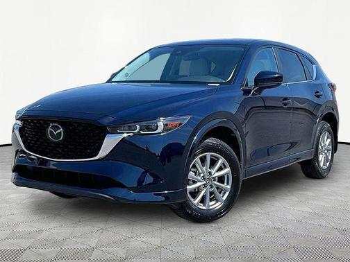 Deep Crystal Blue Mica 2025 Mazda CX-5 2.5 S Preferred Package
