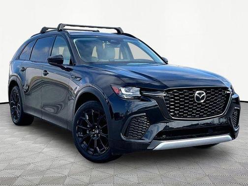 Jet Black Mica 2025 Mazda CX-70 PR SUV