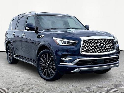 Blue 2019 INFINITI QX80 Limited