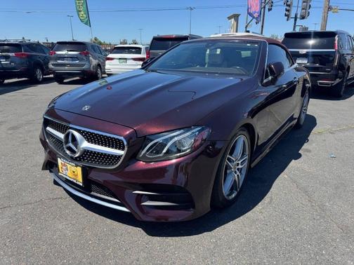 Maroon 2019 Mercedes-Benz E-Class E 450 2dr Cabriolet