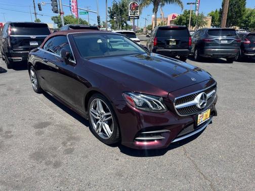 Maroon 2019 Mercedes-Benz E-Class E 450 2dr Cabriolet