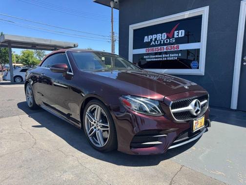 Maroon 2019 Mercedes-Benz E-Class E 450 2dr Cabriolet