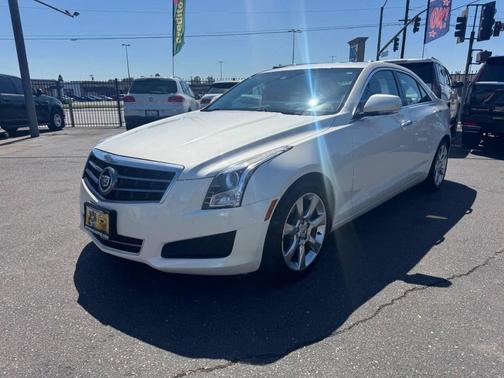White 2014 Cadillac ATS 2.0L Turbo Luxury