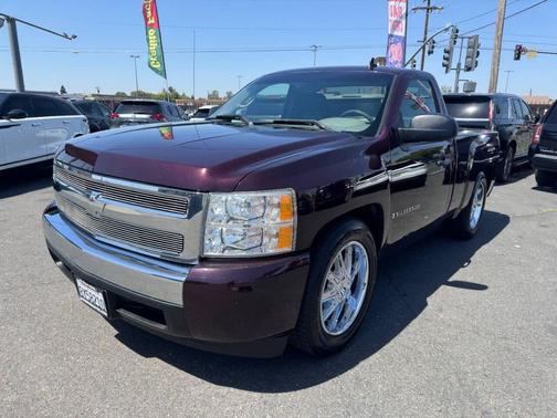 Purple 2008 Chevrolet Silverado 1500 Work Truck