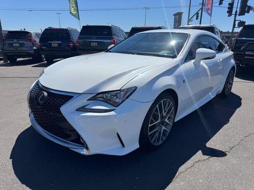 White 2015 Lexus RC 350 Base