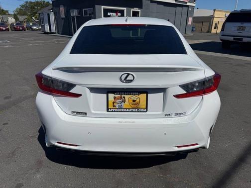 White 2015 Lexus RC 350 Base
