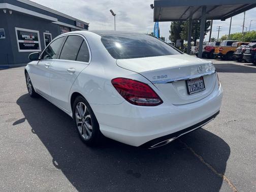 White 2017 Mercedes-Benz C-Class C 300 4dr Sedan