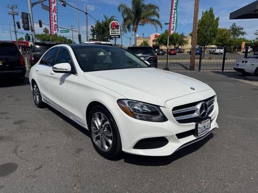 White 2017 Mercedes-Benz C-Class C 300 4dr Sedan