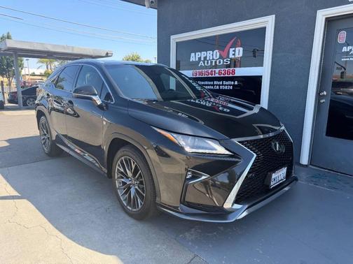 Black 2017 Lexus RX 350 F Sport