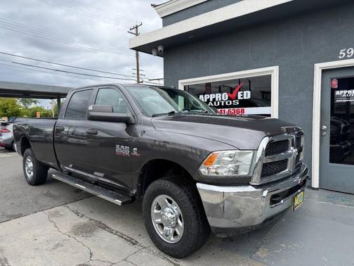 Gray 2014 RAM 2500 Tradesman 4x4 4dr Crew Cab 8 ft. LB Pickup