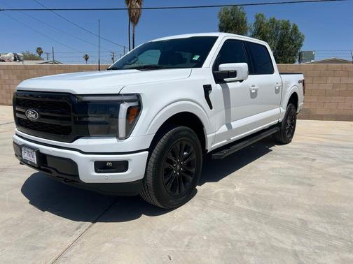 Oxford White 2025 Ford F-150 Lariat Truck