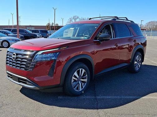 Scarlet Ember 2026 Nissan Pathfinder SL
