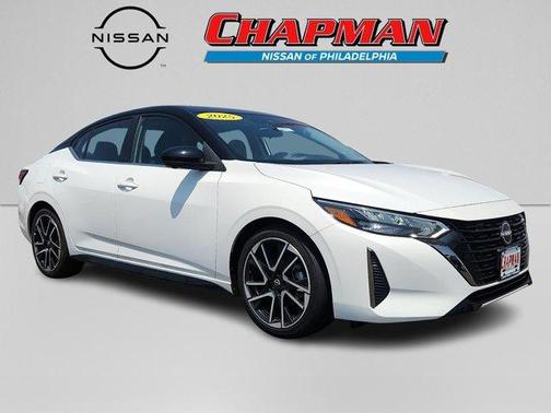 White 2025 Nissan Sentra SR
