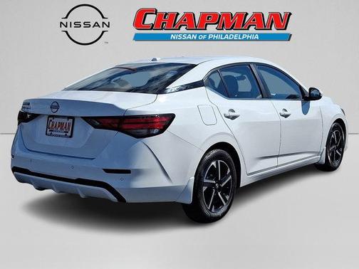 Cloud White 2025 Nissan Sentra SV